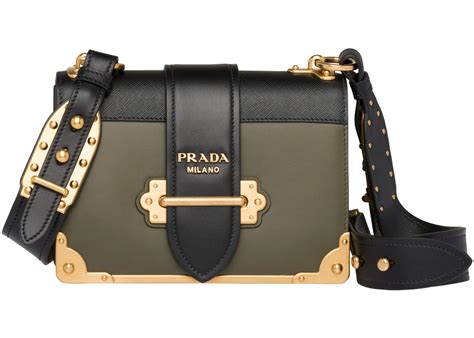 cahier prada green